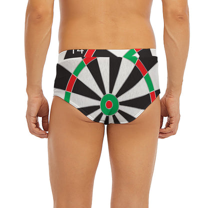 Classic Dartboard Print Men's Briefs