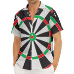 Classic Dartboard Print Men's Deep V-Neck Shirt