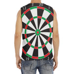 Classic Dartboard Print Men's Fitness Tank Top