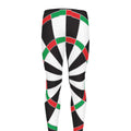 Classic Dartboard Print Men's Leggings