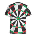 Classic Dartboard Print Men's Athletic T-Shirt