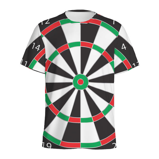 Classic Dartboard Print Men's Sports T-Shirt
