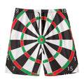 Classic Dartboard Print Men's Swim Trunks
