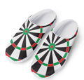 Classic Dartboard Print Mesh Casual Shoes