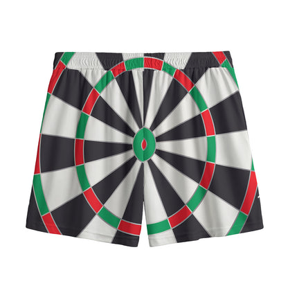 Classic Dartboard Print Mesh Shorts