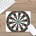 Classic Dartboard Print Mouse Pad