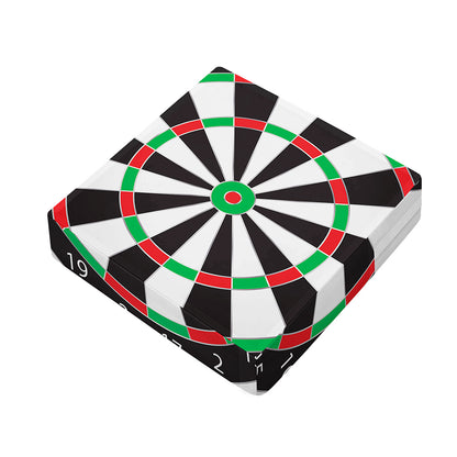 Classic Dartboard Print Outdoor Seat Cushion Cover