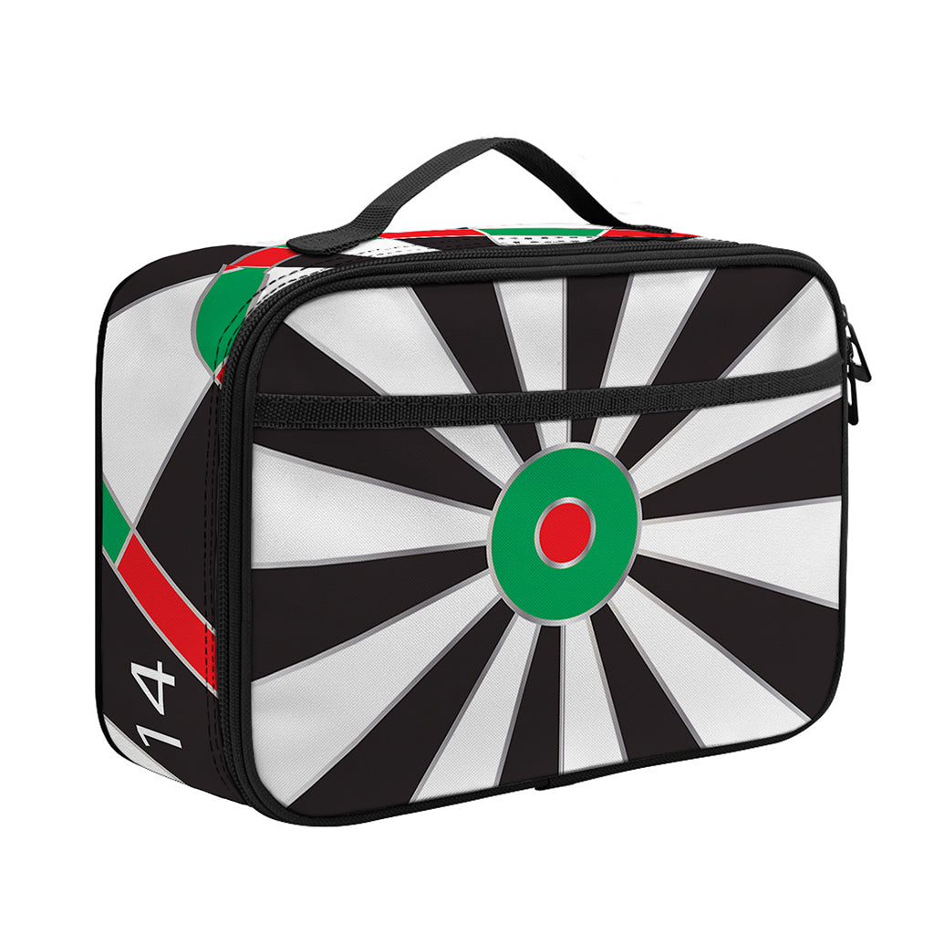 Classic Dartboard Print Portable Lunch Bag