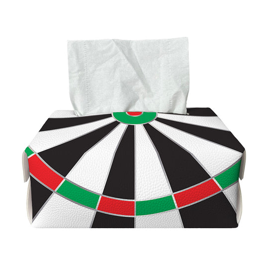 Classic Dartboard Print Rectangle Tissue Box Cover