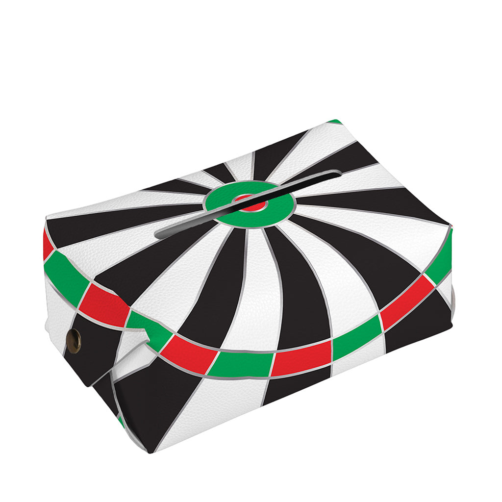 Classic Dartboard Print Rectangle Tissue Box Cover