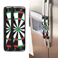 Classic Dartboard Print Refrigerator Handle Covers