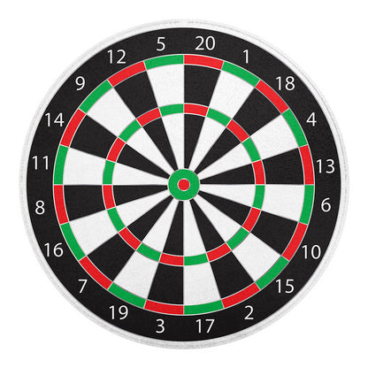 Classic Dartboard Print Round Blanket