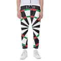 Classic Dartboard Print Joggers