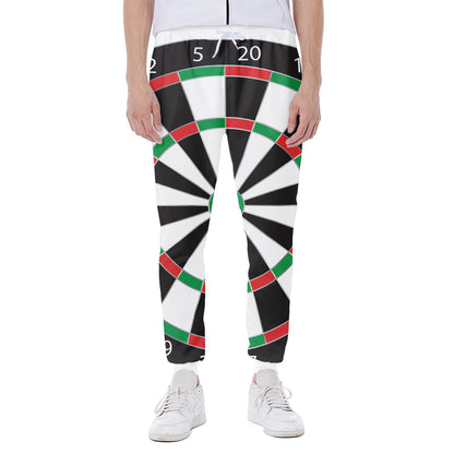 Classic Dartboard Print Scuba Joggers