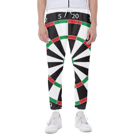 Classic Dartboard Print Scuba Joggers
