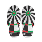 Classic Dartboard Print Slippers