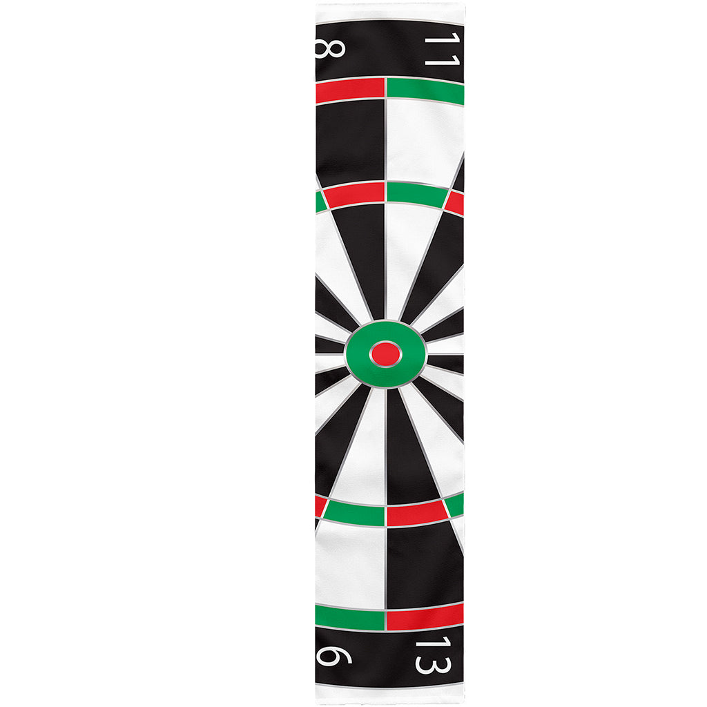 Classic Dartboard Print Table Runner