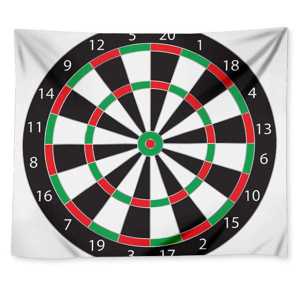 Classic Dartboard Print Tapestry