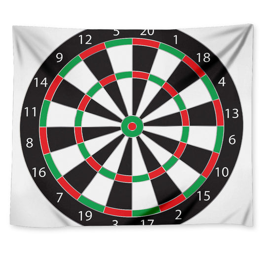 Classic Dartboard Print Tapestry