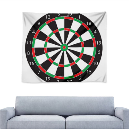 Classic Dartboard Print Tapestry