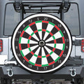 Classic Dartboard Print Tire Cover With Camera Hole