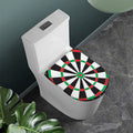 Classic Dartboard Print Toilet Lid Cover