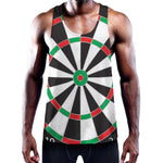 Classic Dartboard Print Training Tank Top