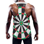 Classic Dartboard Print Training Tank Top