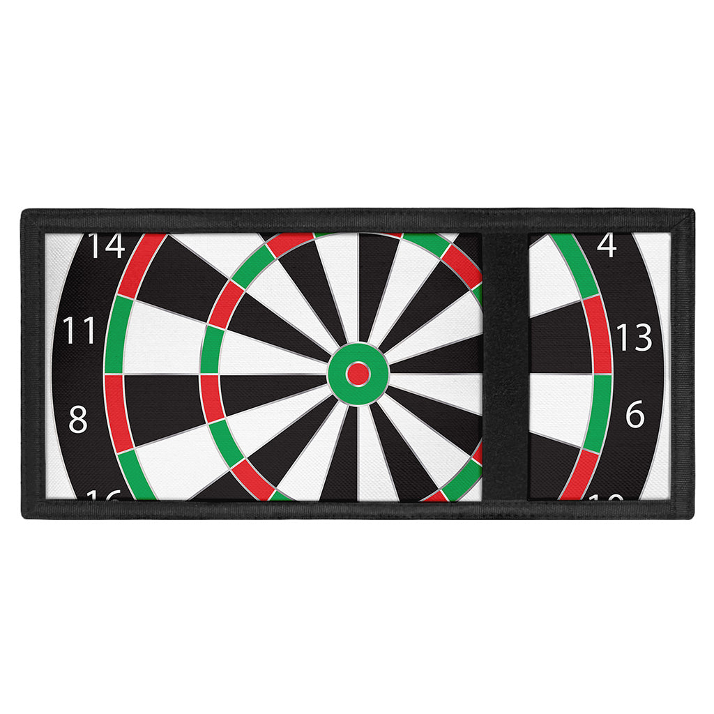 Classic Dartboard Print Trifold Wallet