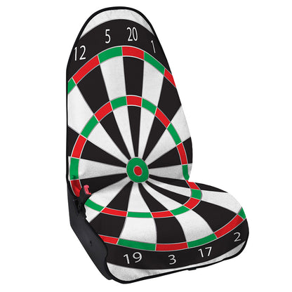 Classic Dartboard Print Waterproof Car Seat Cover