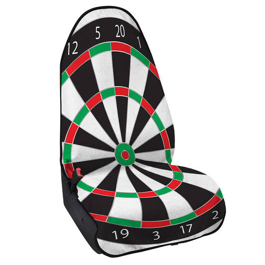 Classic Dartboard Print Waterproof Car Seat Cover