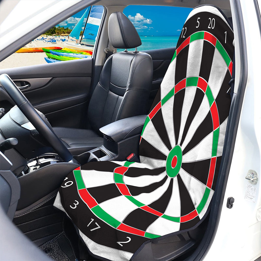 Classic Dartboard Print Waterproof Car Seat Cover