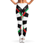 Classic Dartboard Print Women's Leggings