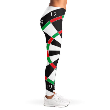 Classic Dartboard Print Women's Leggings