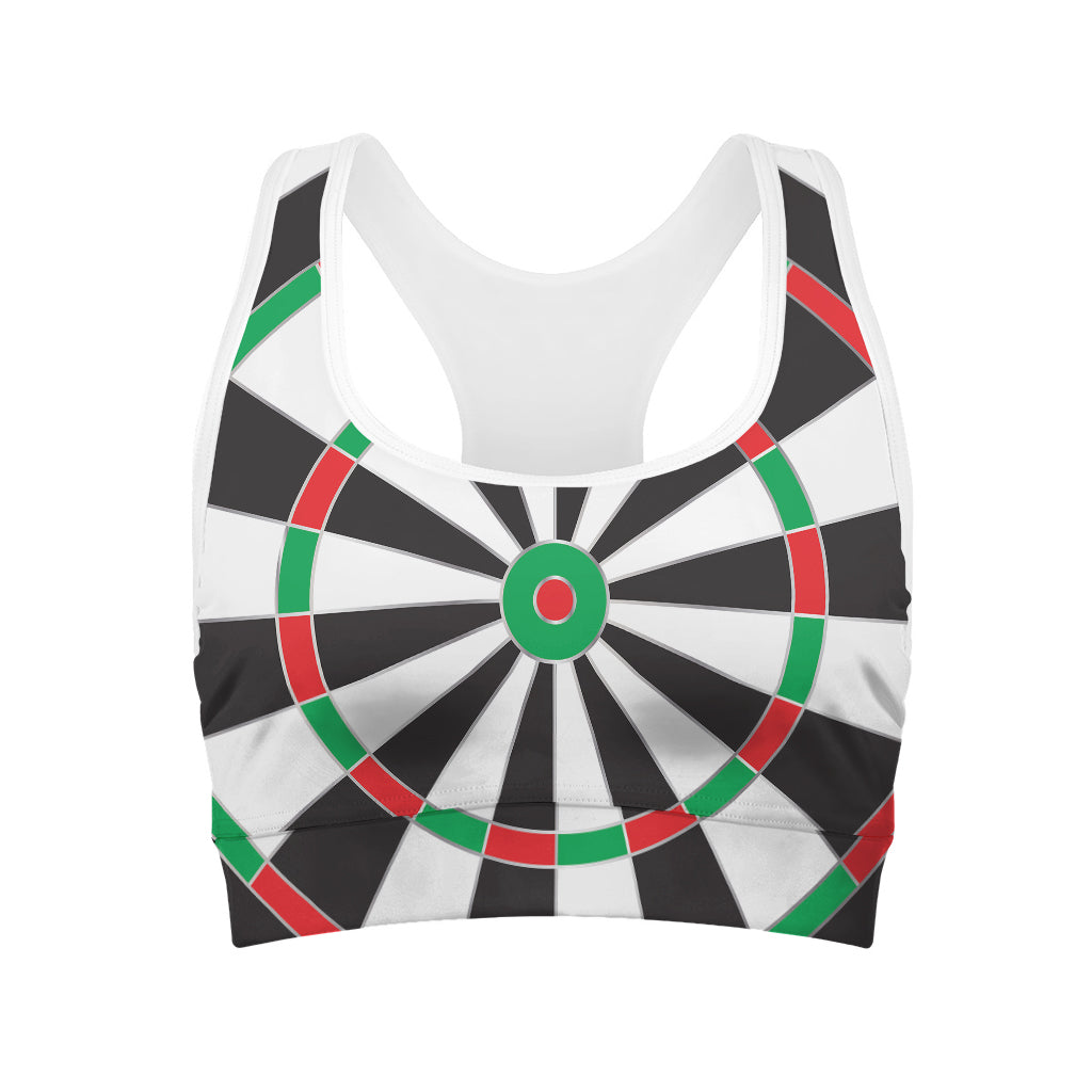 Classic Dartboard Print Women's Sports Bra