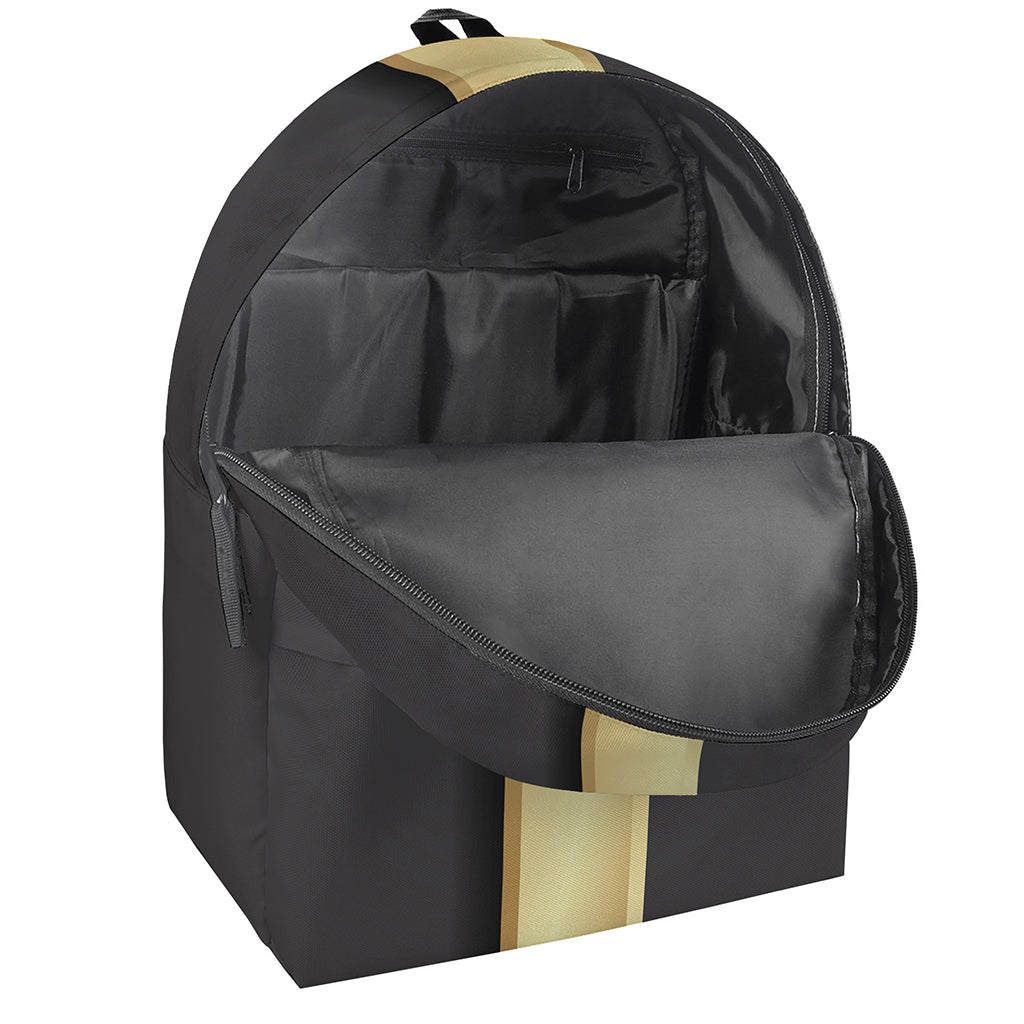 Classic Golden Cross Print Backpack