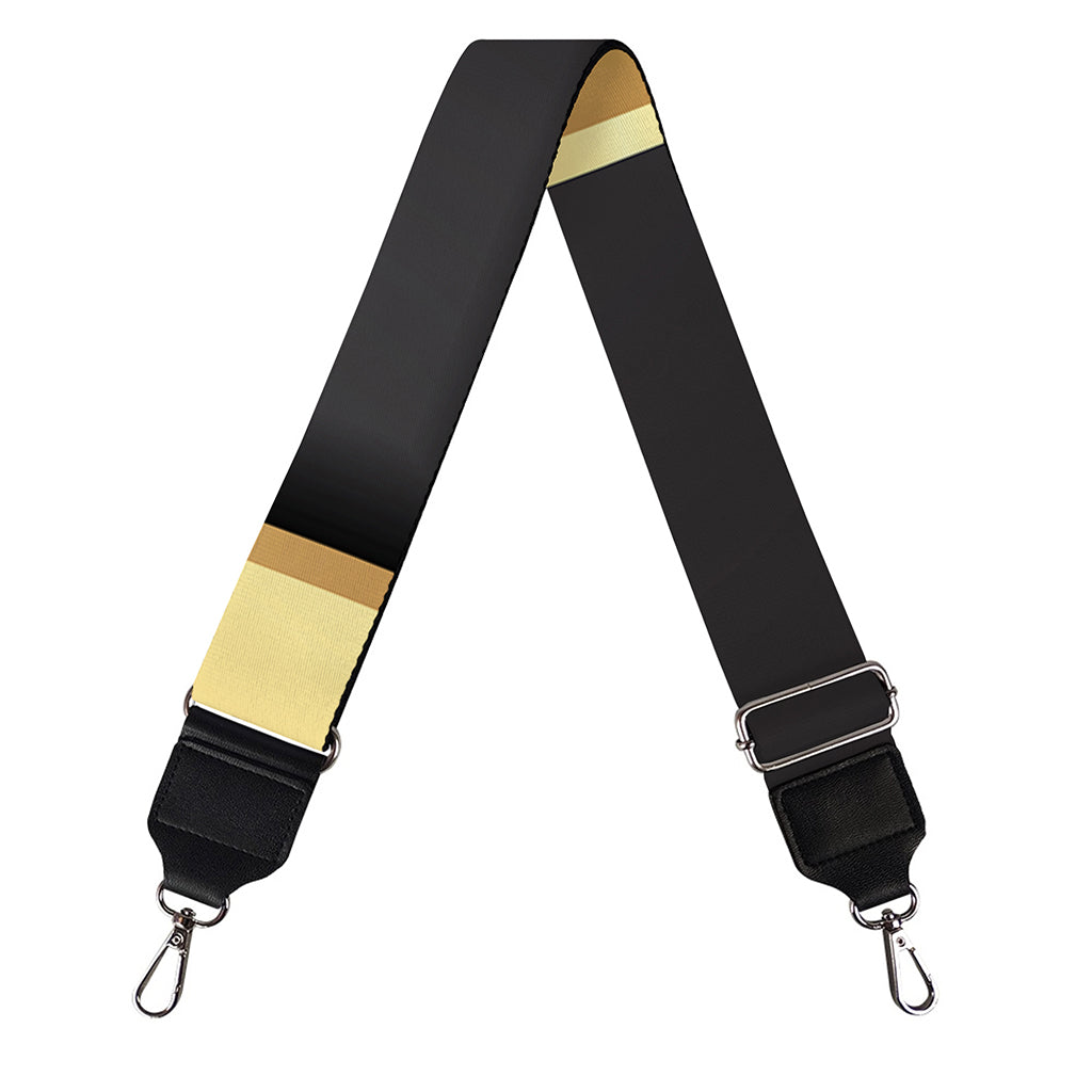 Classic Golden Cross Print Bag Strap