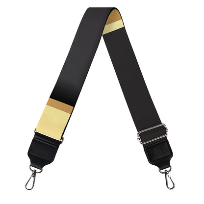 Classic Golden Cross Print Bag Strap