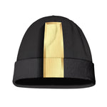 Classic Golden Cross Print Beanie