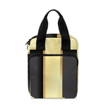 Classic Golden Cross Print Bible Tote Bag