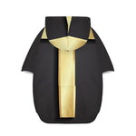 Classic Golden Cross Print Dog Zip Up Hoodie