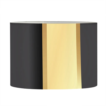 Classic Golden Cross Print Drum Lamp Shade