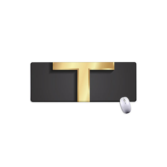 Classic Golden Cross Print Extended Mouse Pad