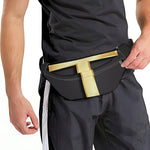 Classic Golden Cross Print Fanny Pack