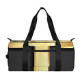 Classic Golden Cross Print Gym Bag