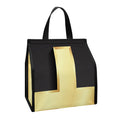 Classic Golden Cross Print Insulated Lunch Tote