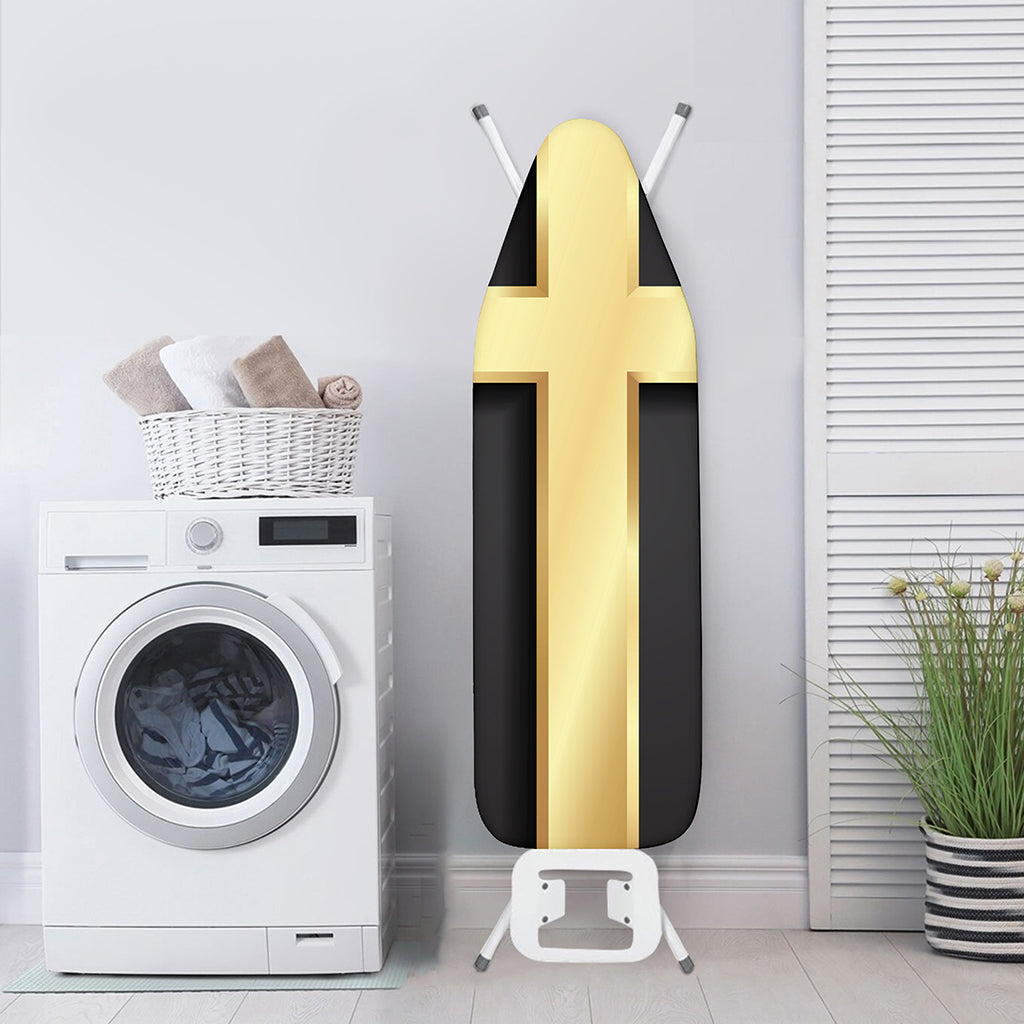 Classic Golden Cross Print Ironing Board Cover