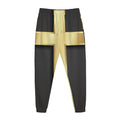 Classic Golden Cross Print Jogger Pants