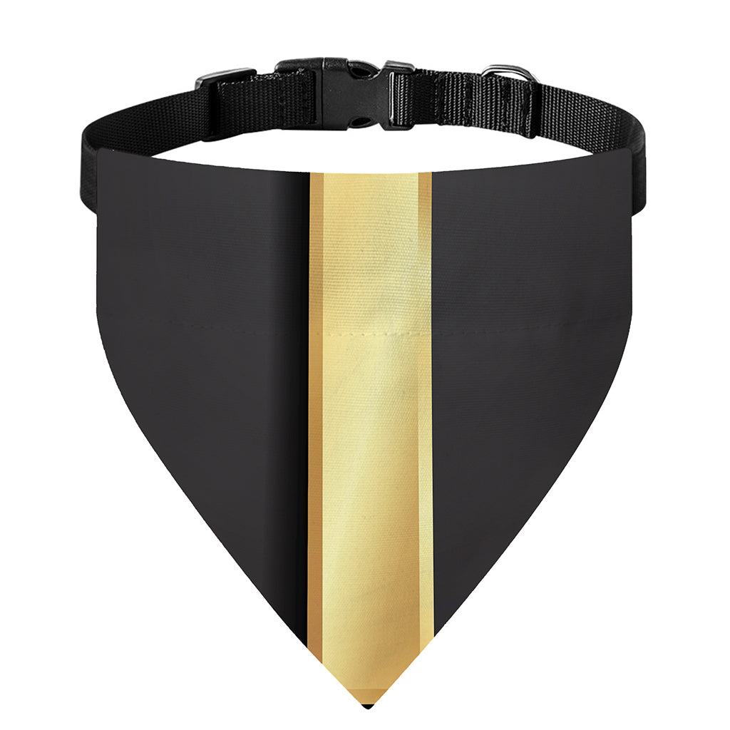 Classic Golden Cross Print Over The Collar Dog Bandana