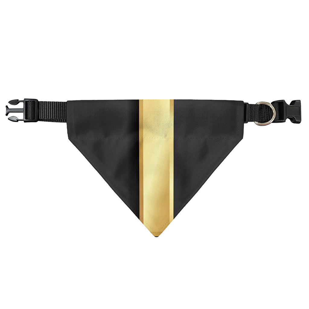 Classic Golden Cross Print Over The Collar Dog Bandana